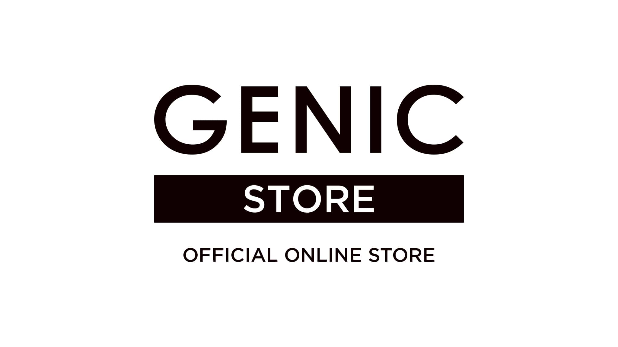 GENIC STORE OFFICIAL ONLINE STORE バナー
